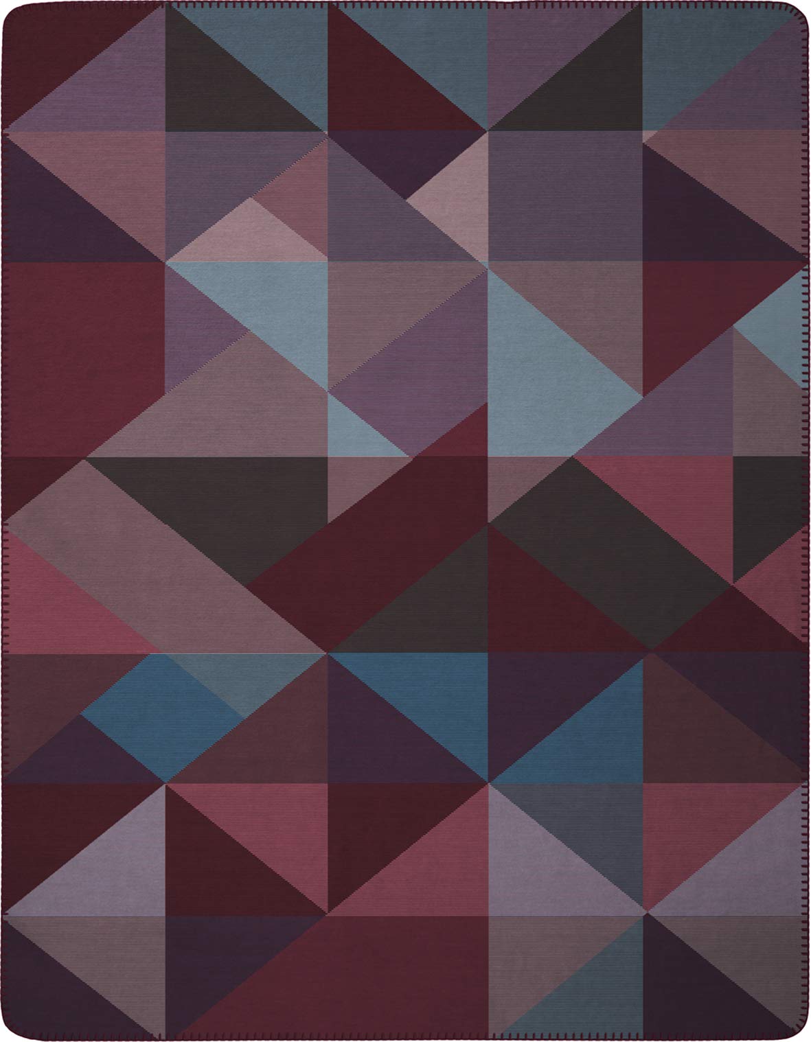 biederlack-purple-geometric-kuscheldecke-150x200-cm image 8
