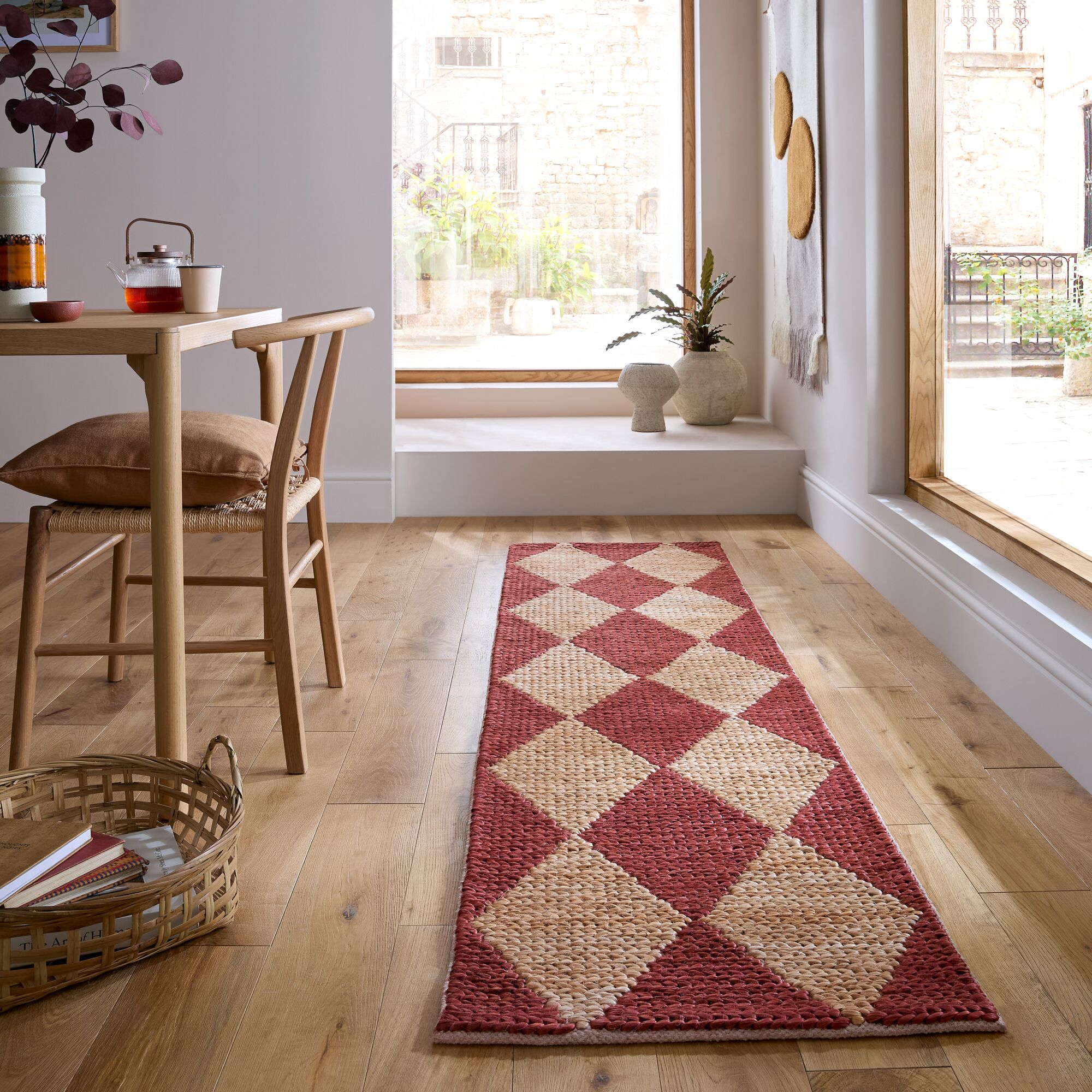 flair-rugs-effie-diamond-chunky-jute-teppichl-ufer image 5