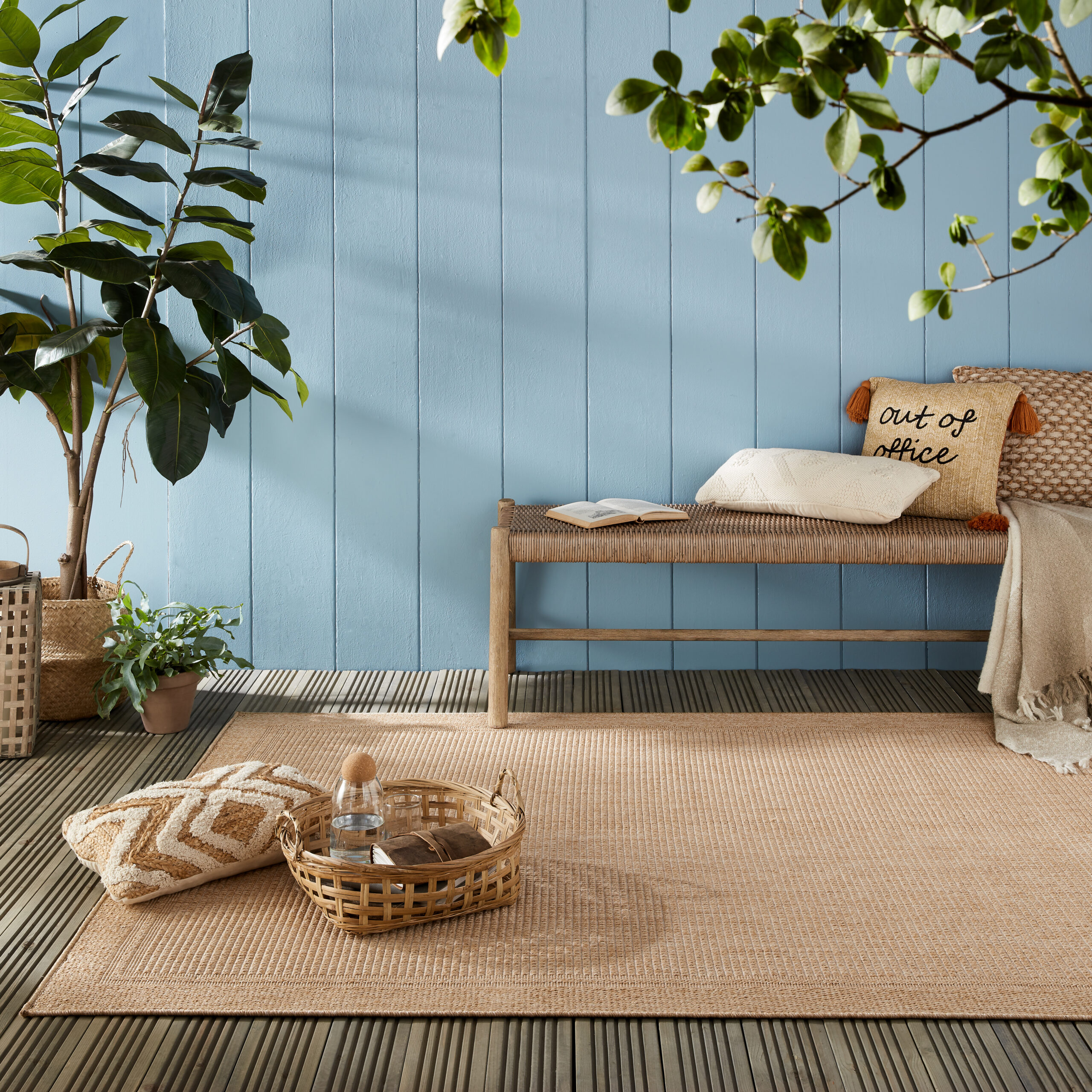 flair-rugs-weave-neutral-teppich-indoor-outdoor image 1