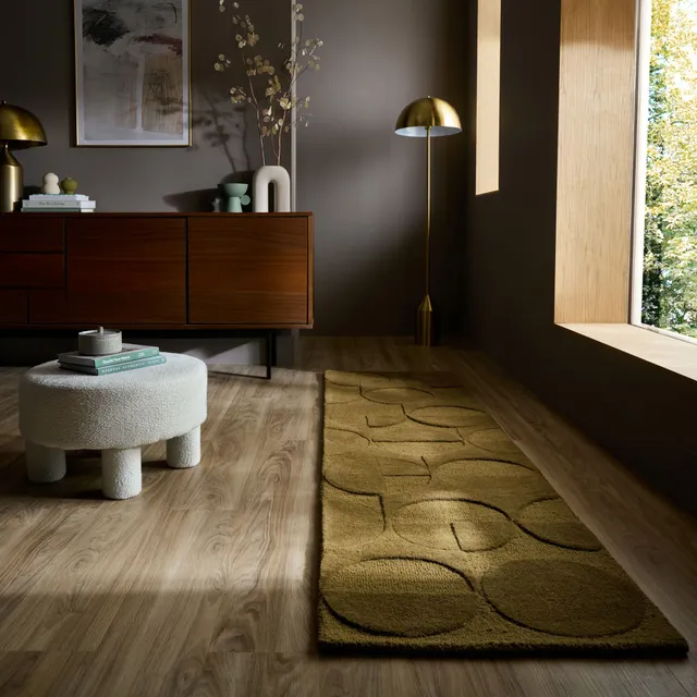 flair-rugs-gigi-wool-geometrischer-l-ufer-teppich image 1