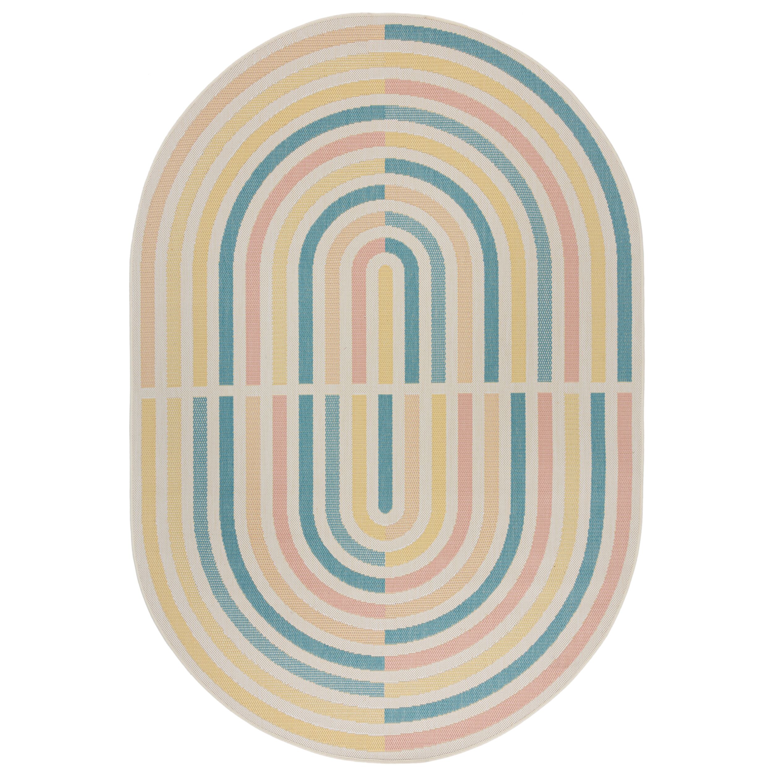 flair-rugs-riviera-oval-indoor-outdoor-teppich-oval image 2