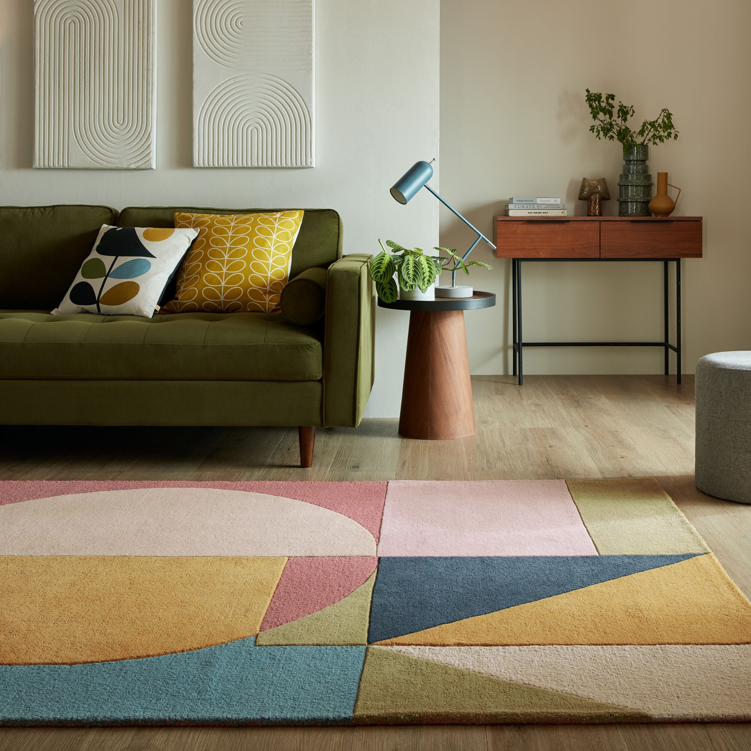 flair-rugs-esre-wollteppich-geometrisch-abstrakt image 1