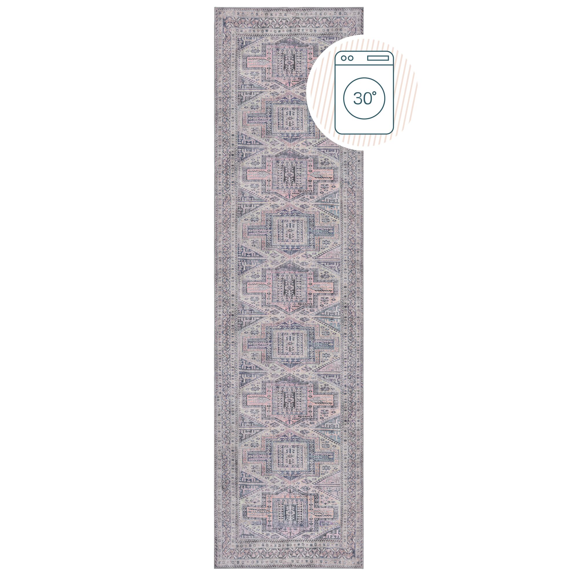 flair-rugs-otis-traditional-waschbarer-l-ufer image 2