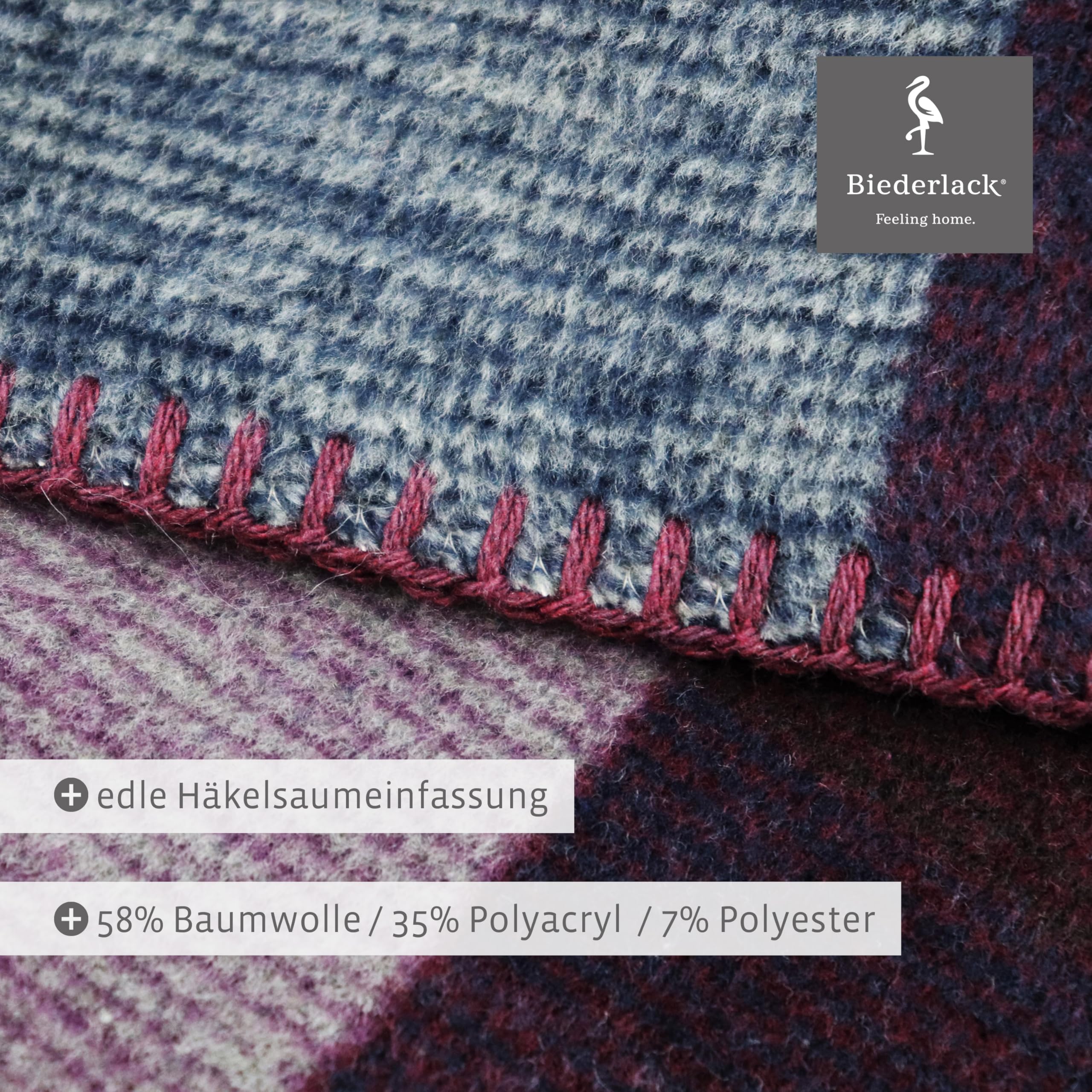 biederlack-purple-geometric-kuscheldecke-150x200-cm image 6