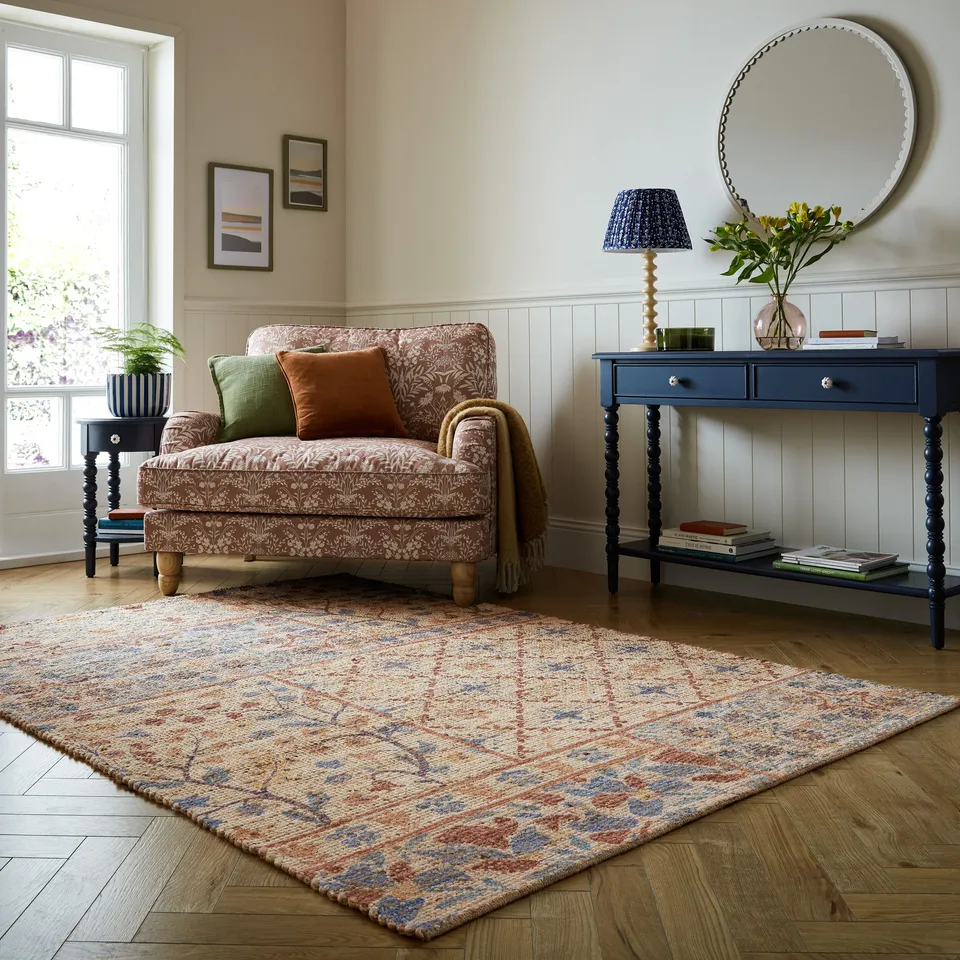 flair-rugs-taylor-printed-jute-patchwork-teppich-naturfaser image 1