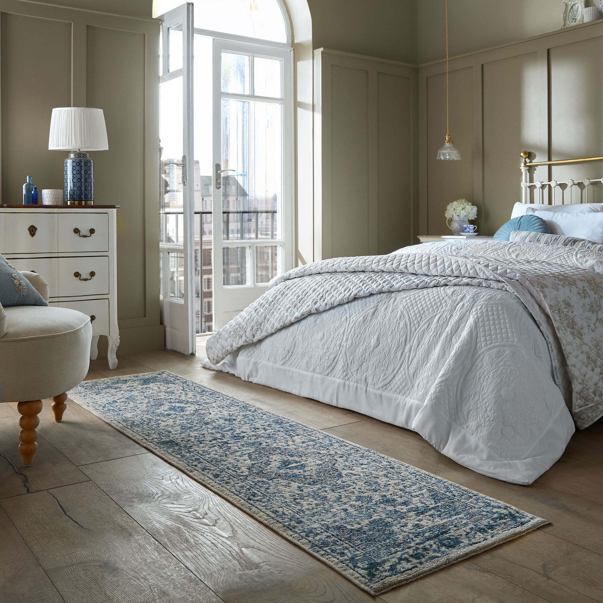 flair-rugs-cordelia-traditional-l-uferteppich-recycled image 1