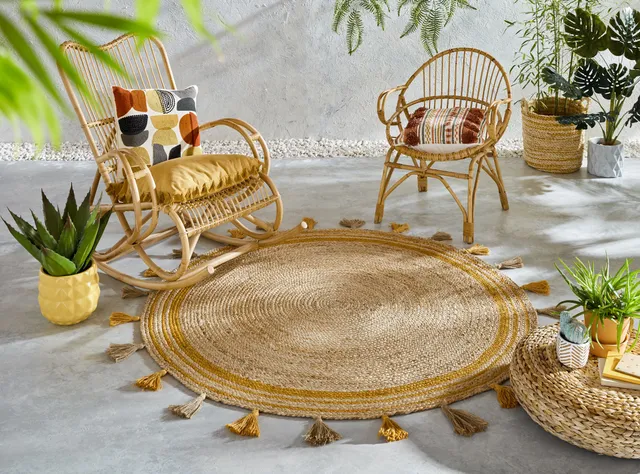 flair-rugs-istanbul-jute-global-circle-rug-juteteppich-rund-natur image 1