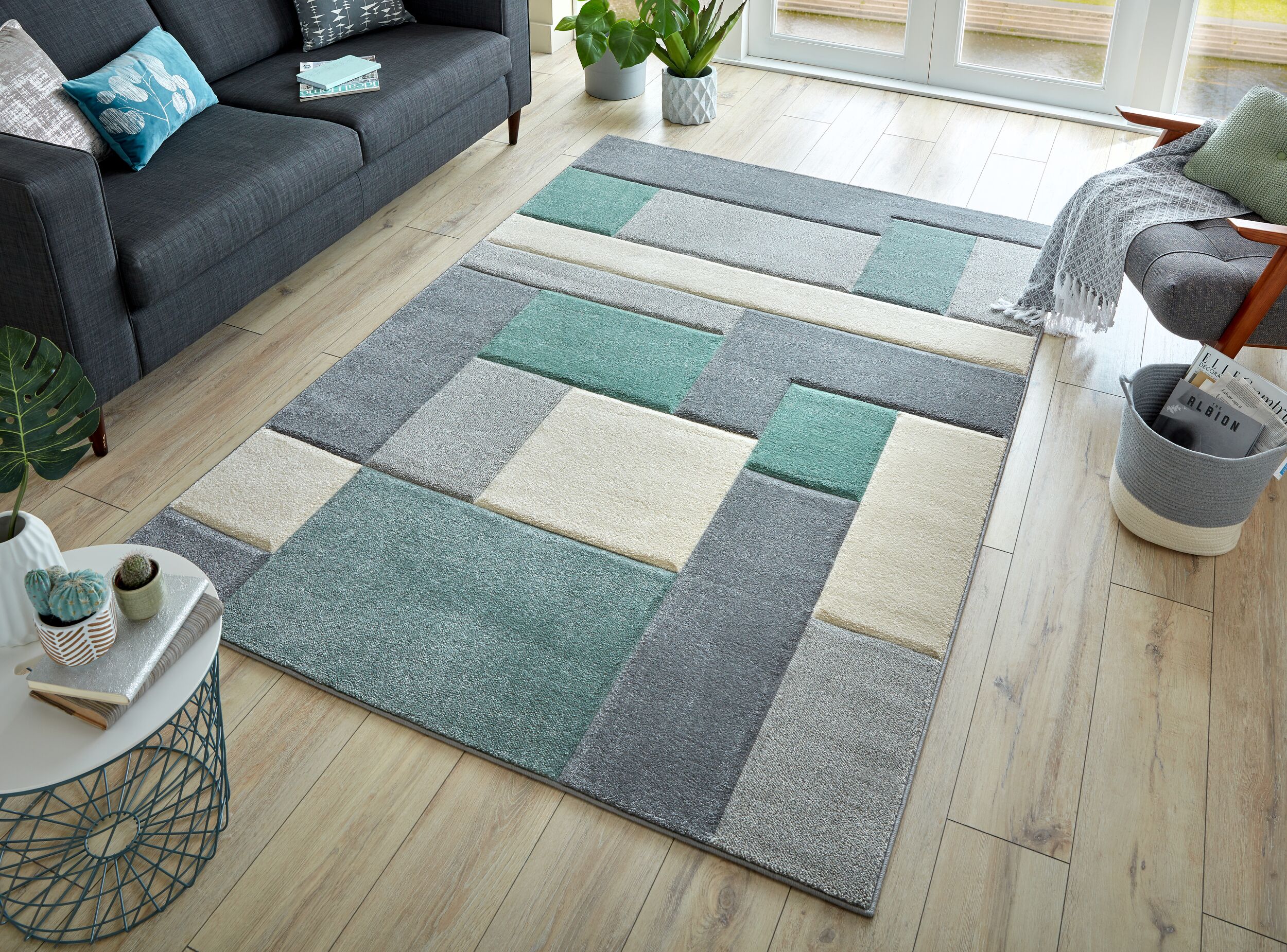 flair-rugs-cosmos-modern-geometric-teppich image 4