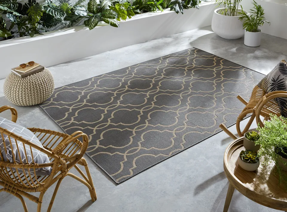 flair-rugs-milan-indoor-outdoor-geometrischer-teppich image 1