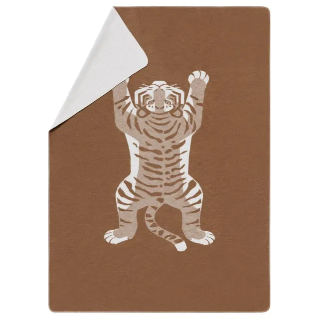david-fussenegger-silvretta-flanelldecke-tiger-grs image 1