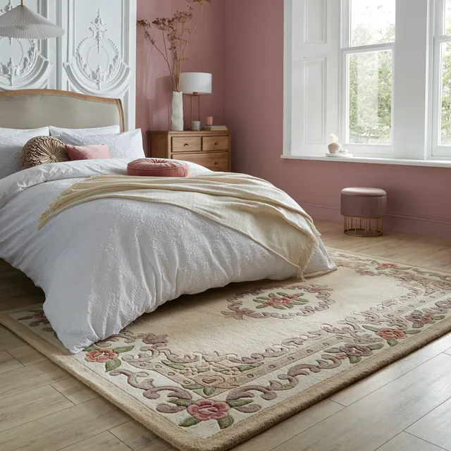 flair-rugs-aubusson-vintage-wollteppich image 1