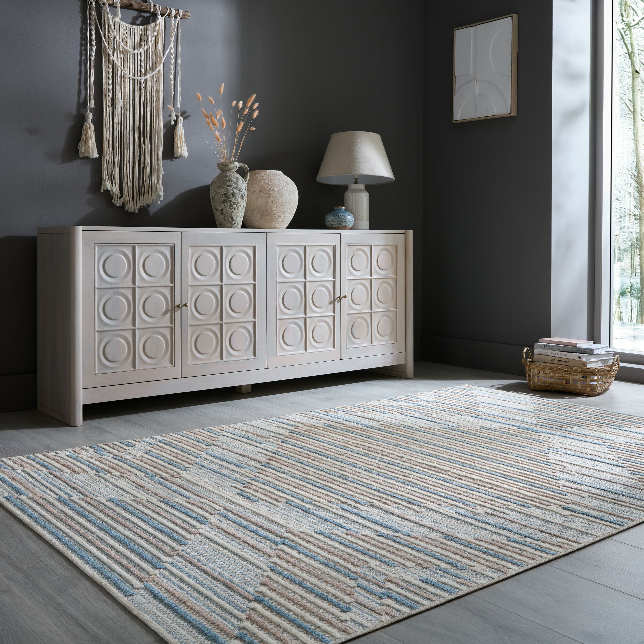 flair-rugs-clementine-washable-abstract-teppich image 1