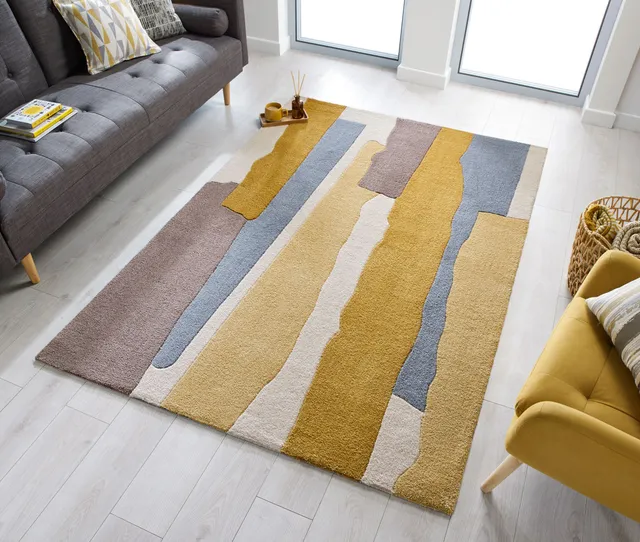 flair-rugs-escala-abstrakter-bunter-teppich image 1