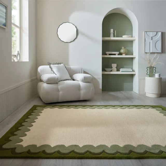 flair-rugs-wiggle-border-wollteppich image 1