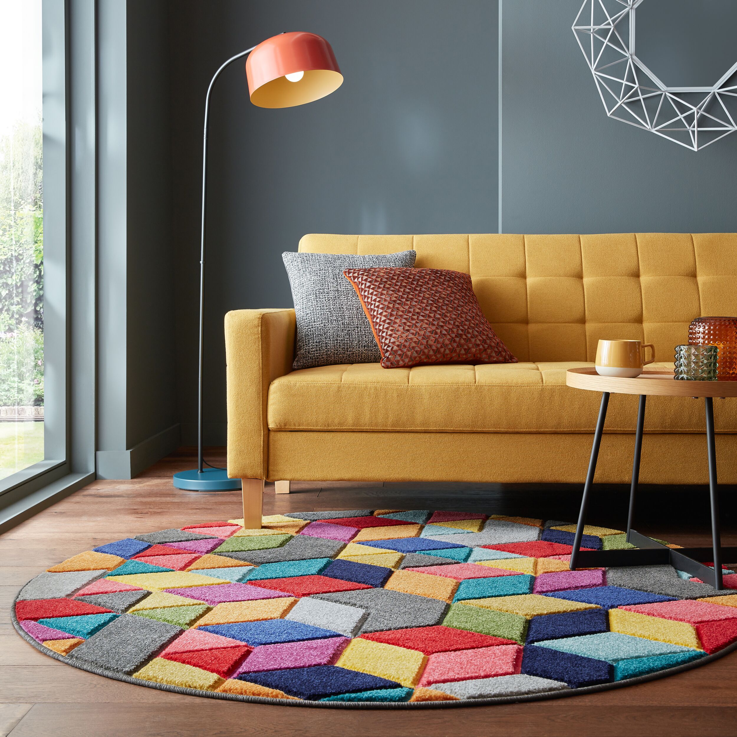 flair-rugs-dynamic-geometric-colourful-rug-designteppich image 3