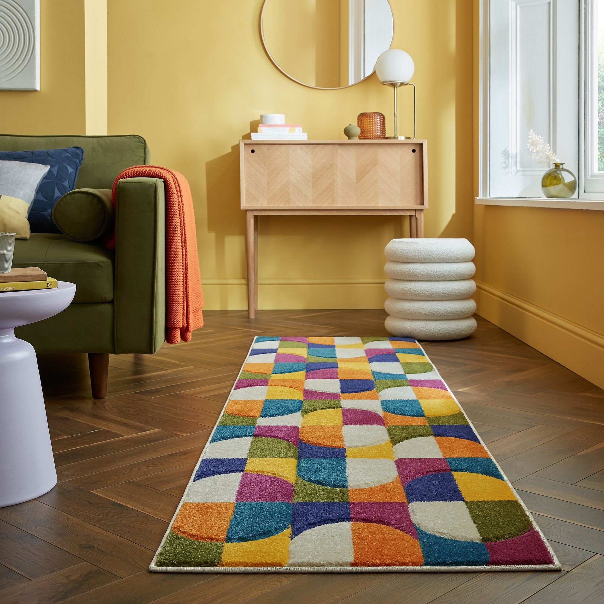 flair-rugs-chacha-geometric-carved-l-ufer image 1