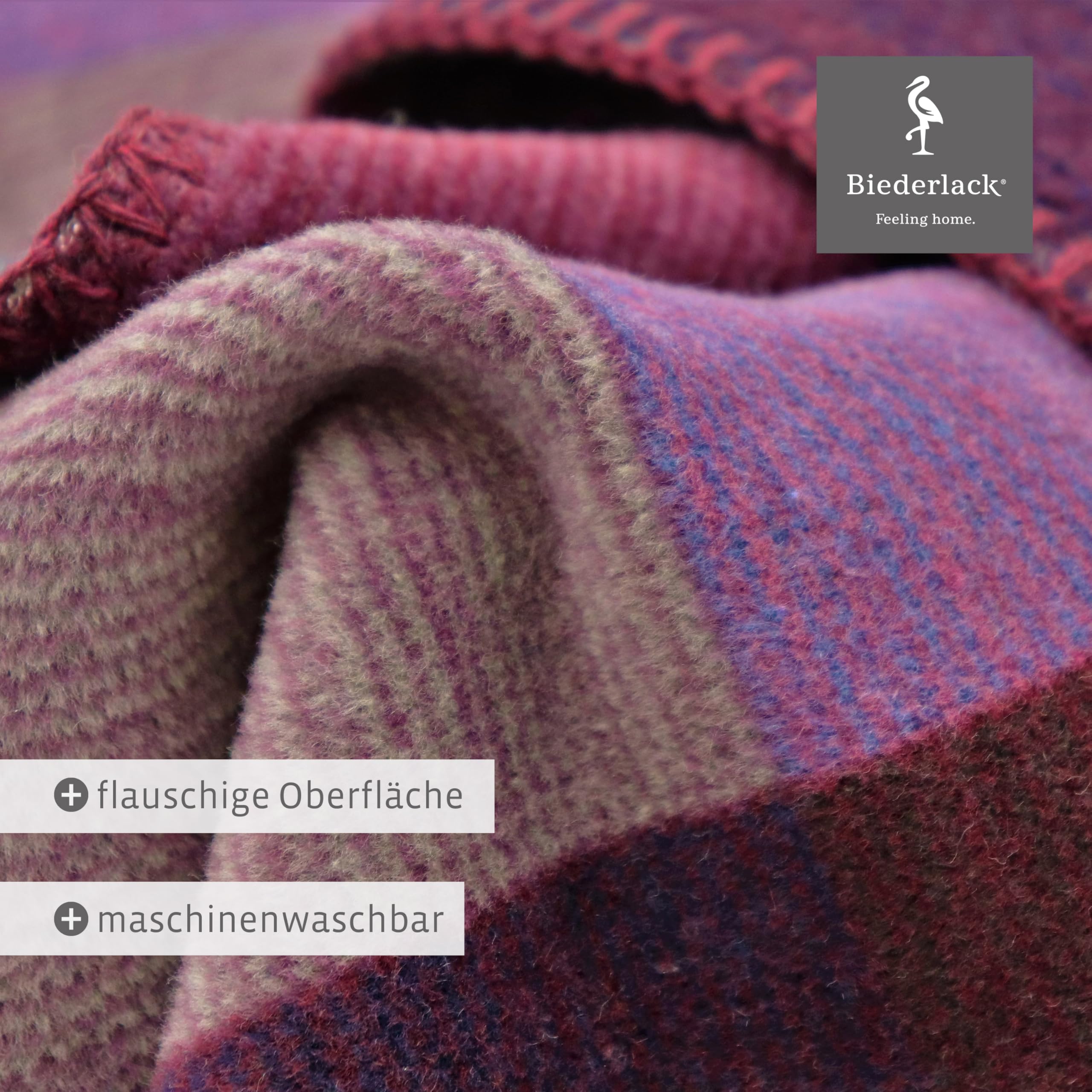biederlack-purple-geometric-kuscheldecke-150x200-cm image 5