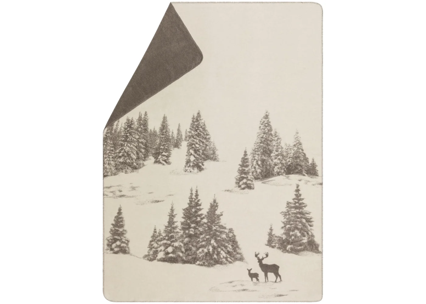 david-fussenegger-savona-wohndecke-hirsch-im-bergwald-grs image 1
