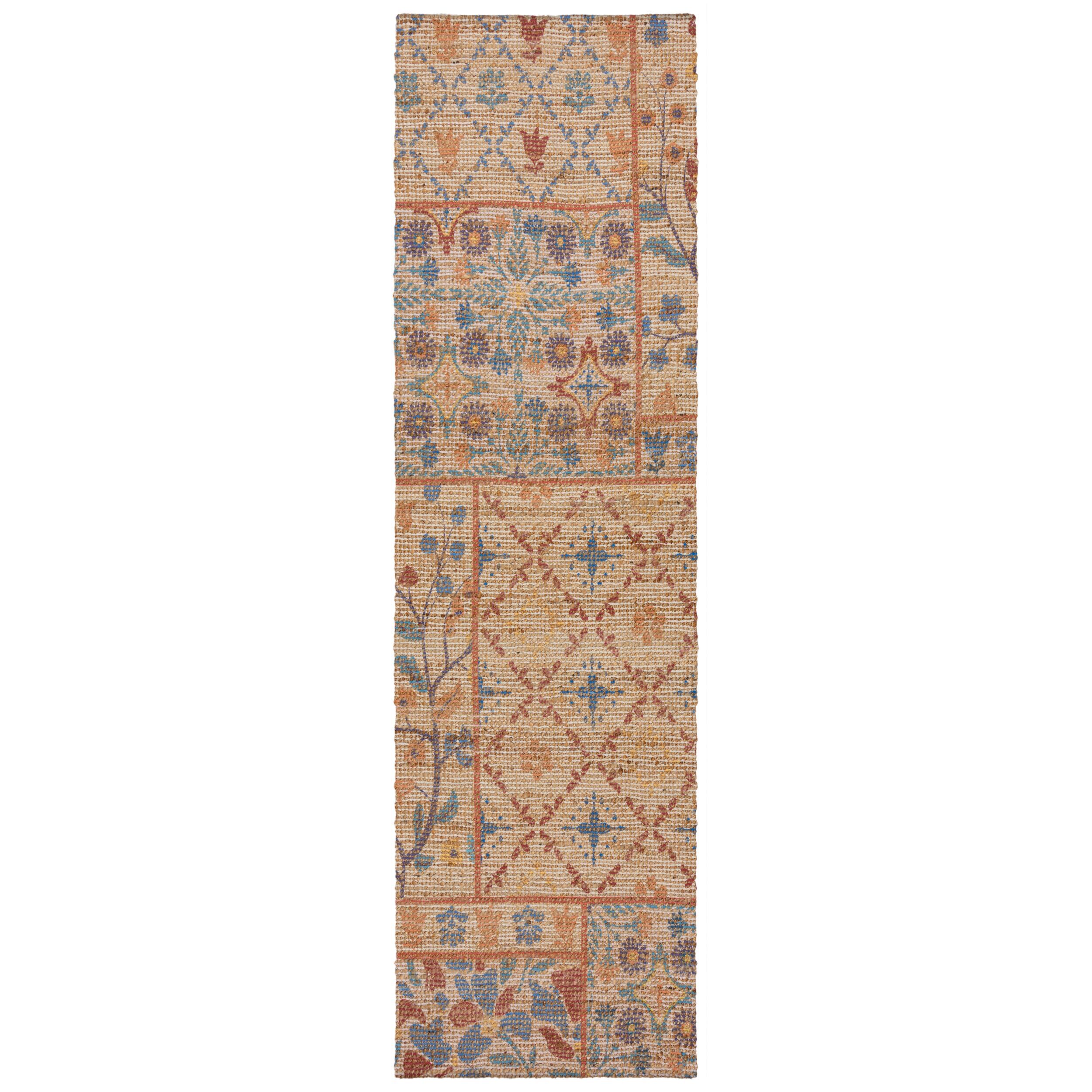 flair-rugs-taylor-jute-l-ufer-im-patchwork-druck image 2