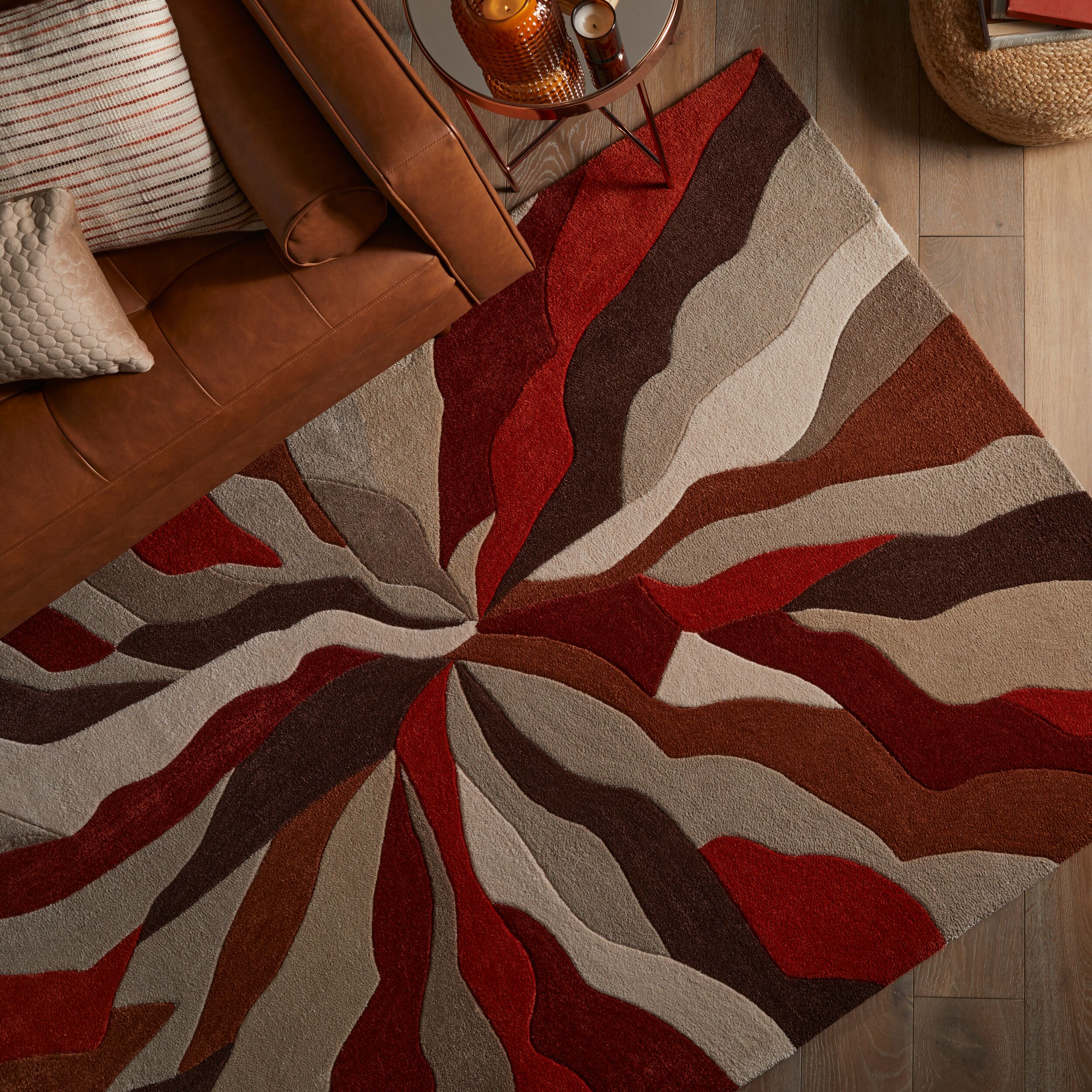 flair-rugs-splinter-design-teppich-abstrakt image 3