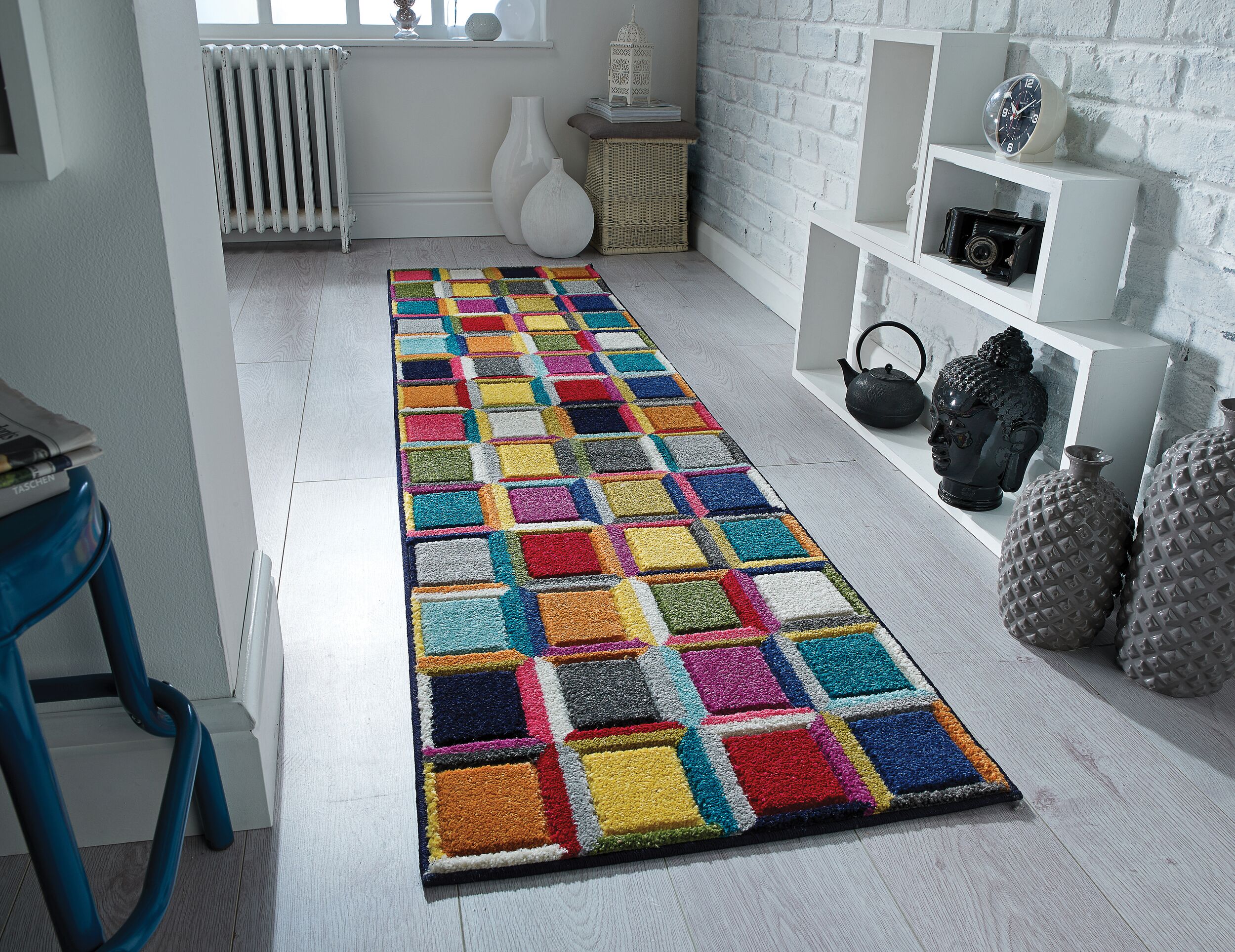 flair-rugs-waltz-geometric-carved-l-ufer-teppich image 1