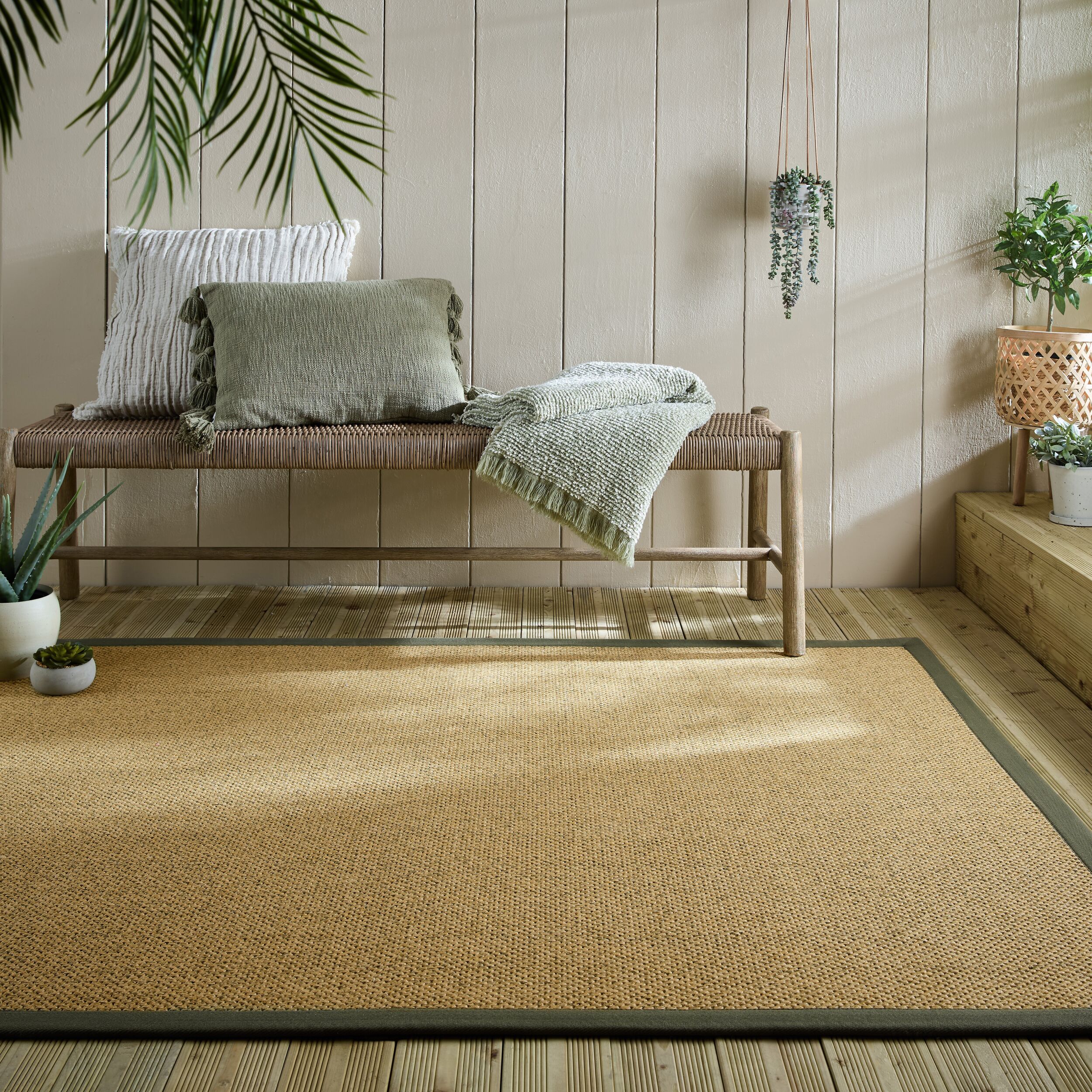 flair-rugs-sisal-look-border-indoor-outdoor-teppich image 1