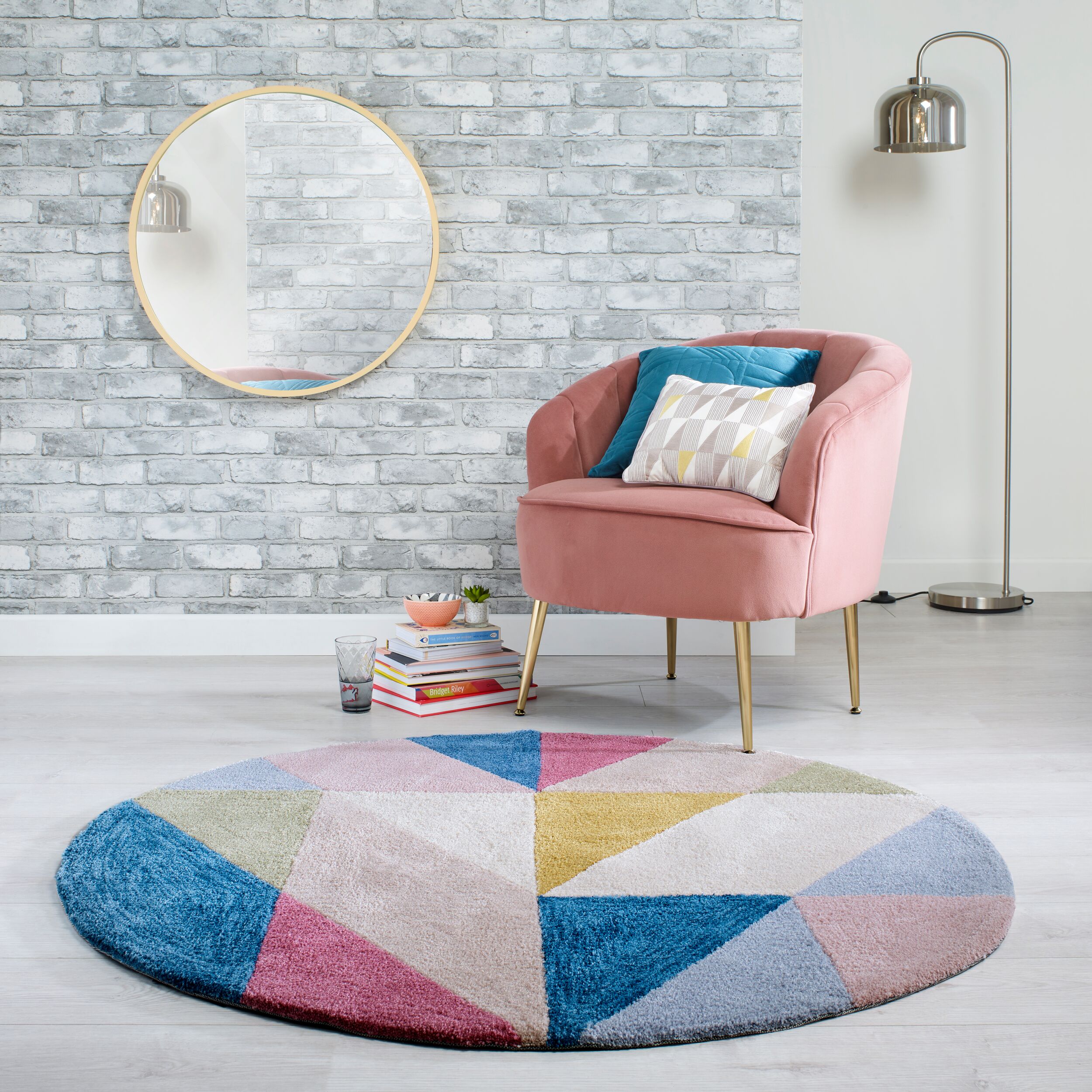 flair-rugs-metro-bunt-geometrisch-teppich image 3