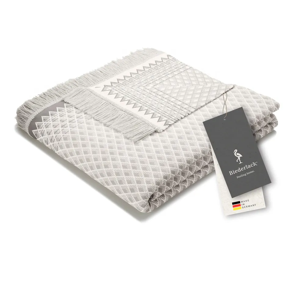 biederlack-kuscheldecke-daylight-hellgrau-150x200-cm image 1