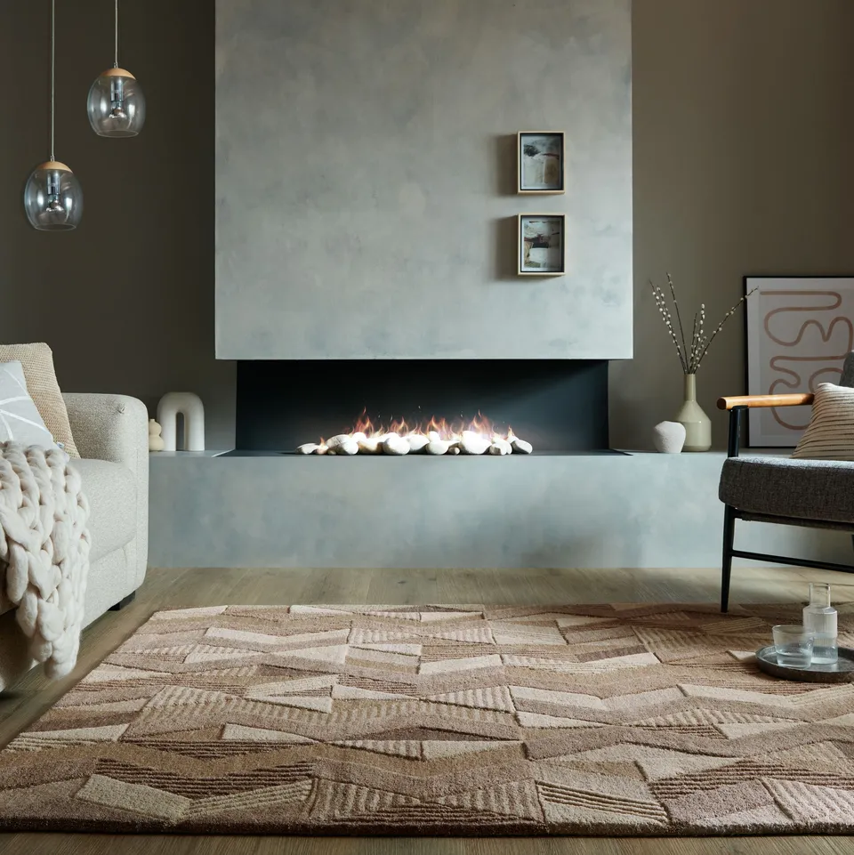 flair-rugs-asher-geometric-modern-wool-teppich image 1