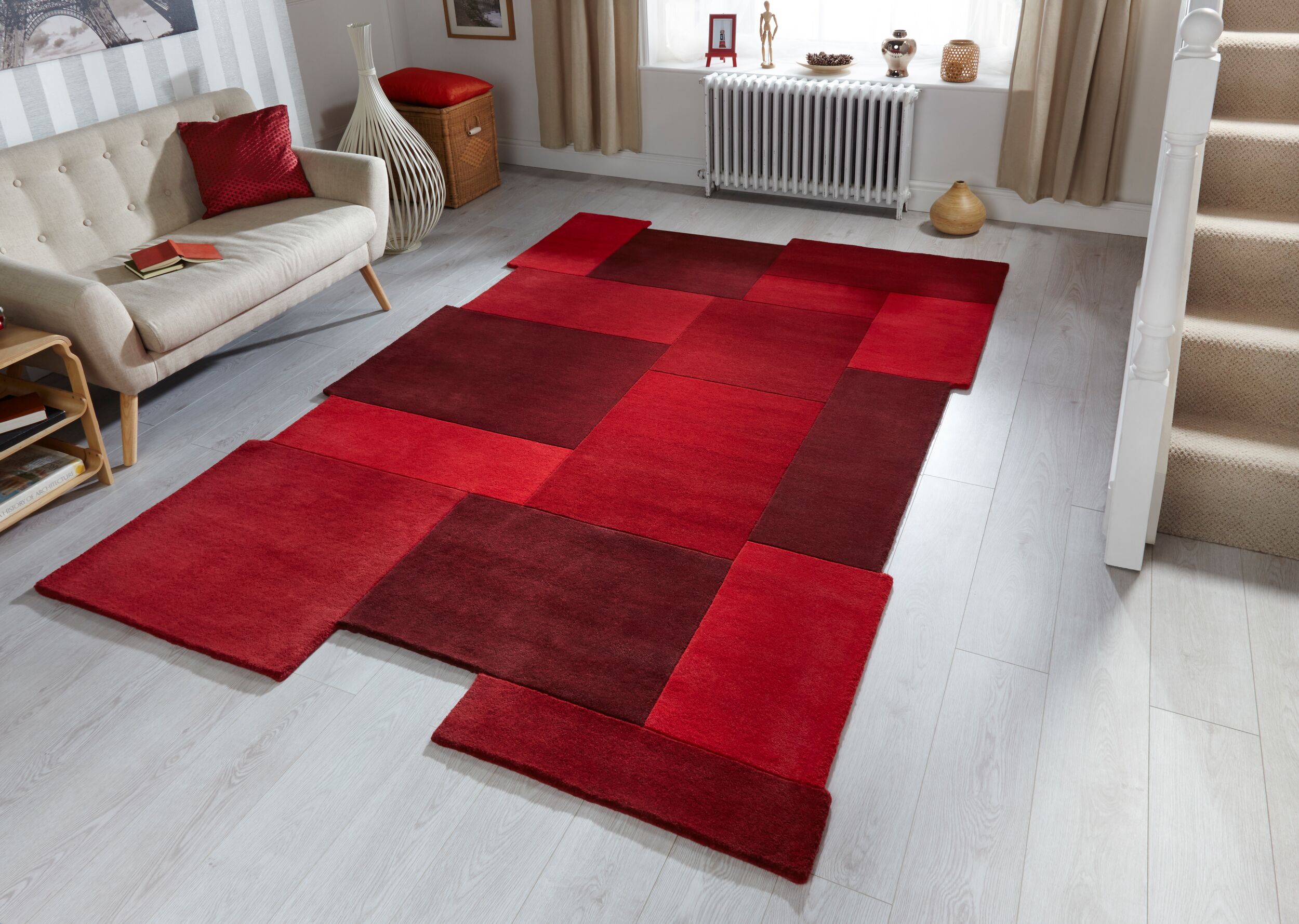 flair-rugs-collage-moderner-wollteppich-cut-out image 6