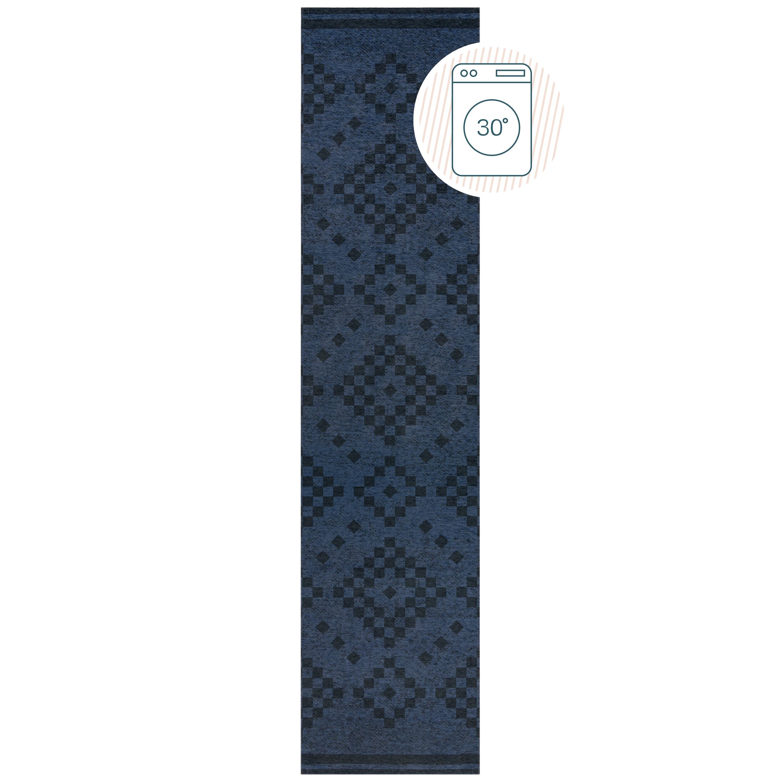 flair-rugs-eve-trellis-geometric-waschbarer-l-ufer-2-lagig image 2