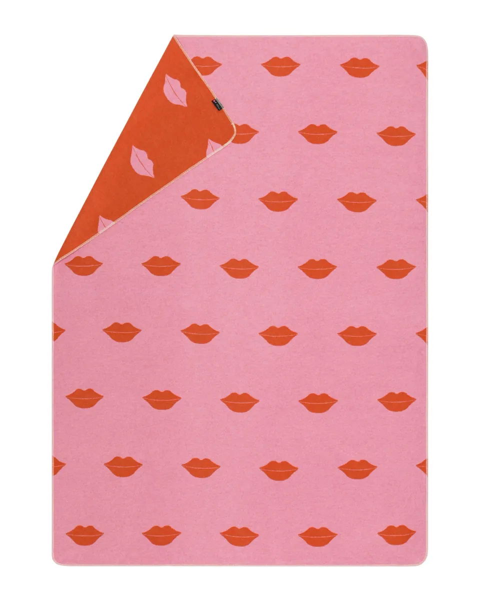 david-fussenegger-silvretta-flanelldecke-red-lips-grs image 1