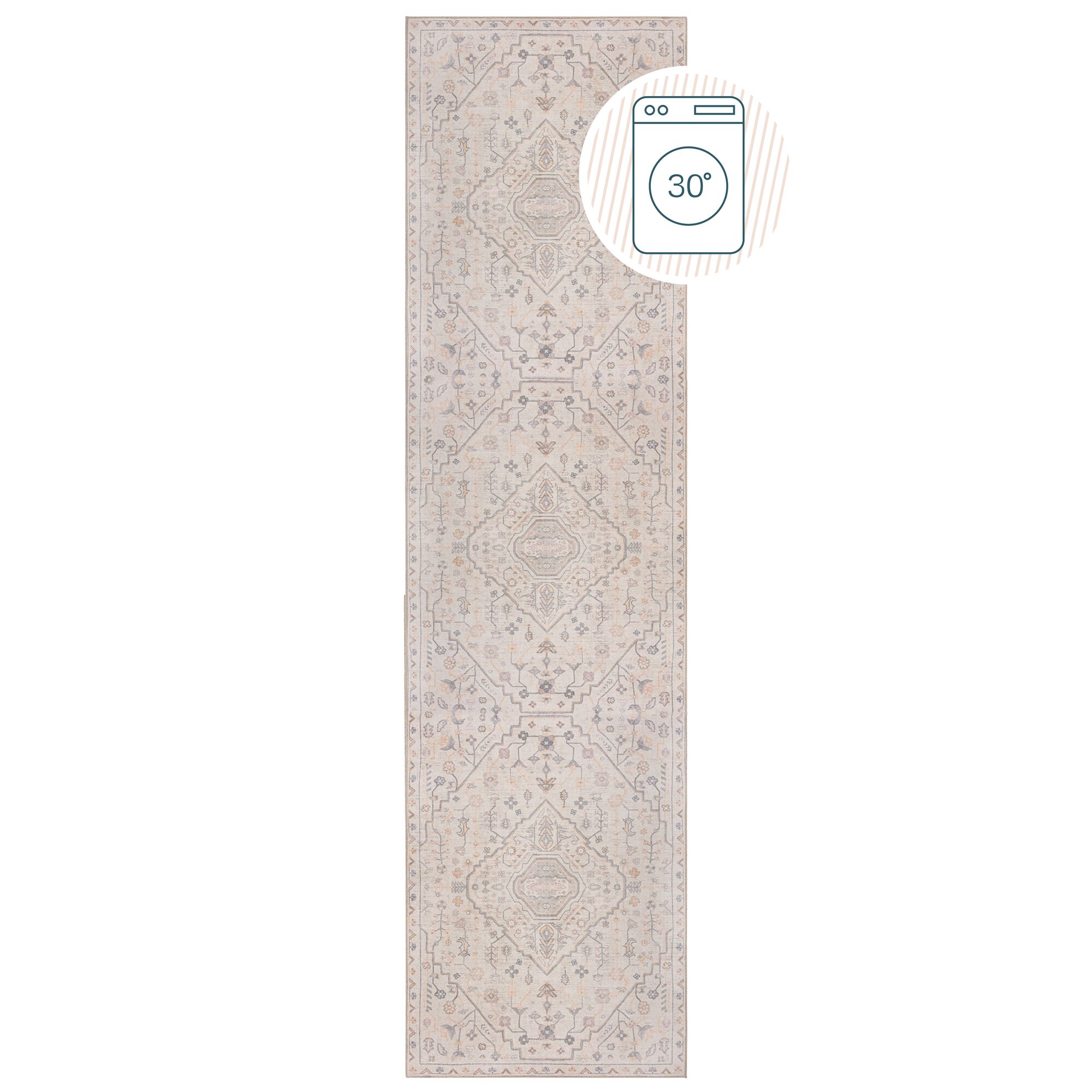 flair-rugs-teo-traditional-waschbarer-l-ufer image 2