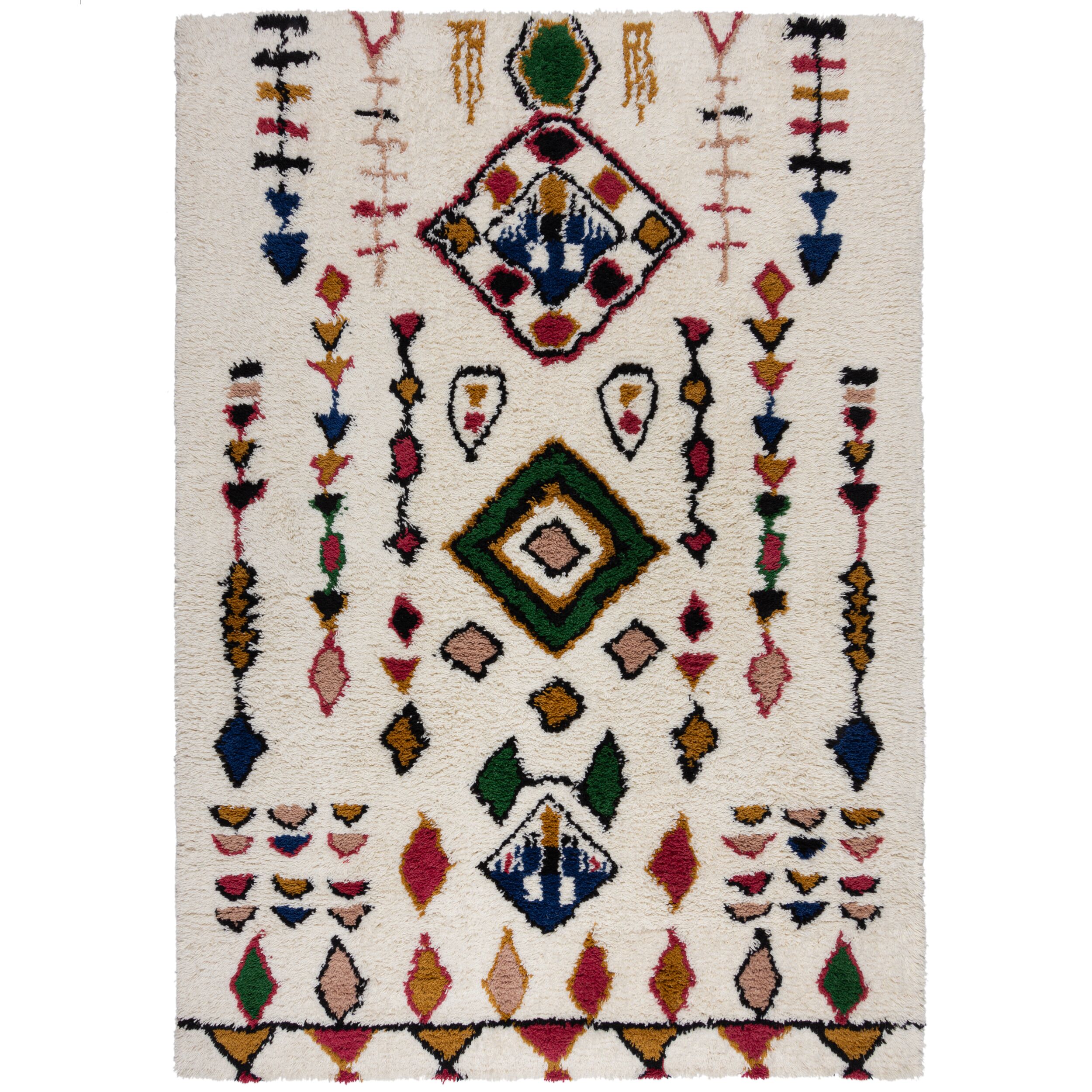flair-rugs-fes-shaggy-berber-wollteppich image 2