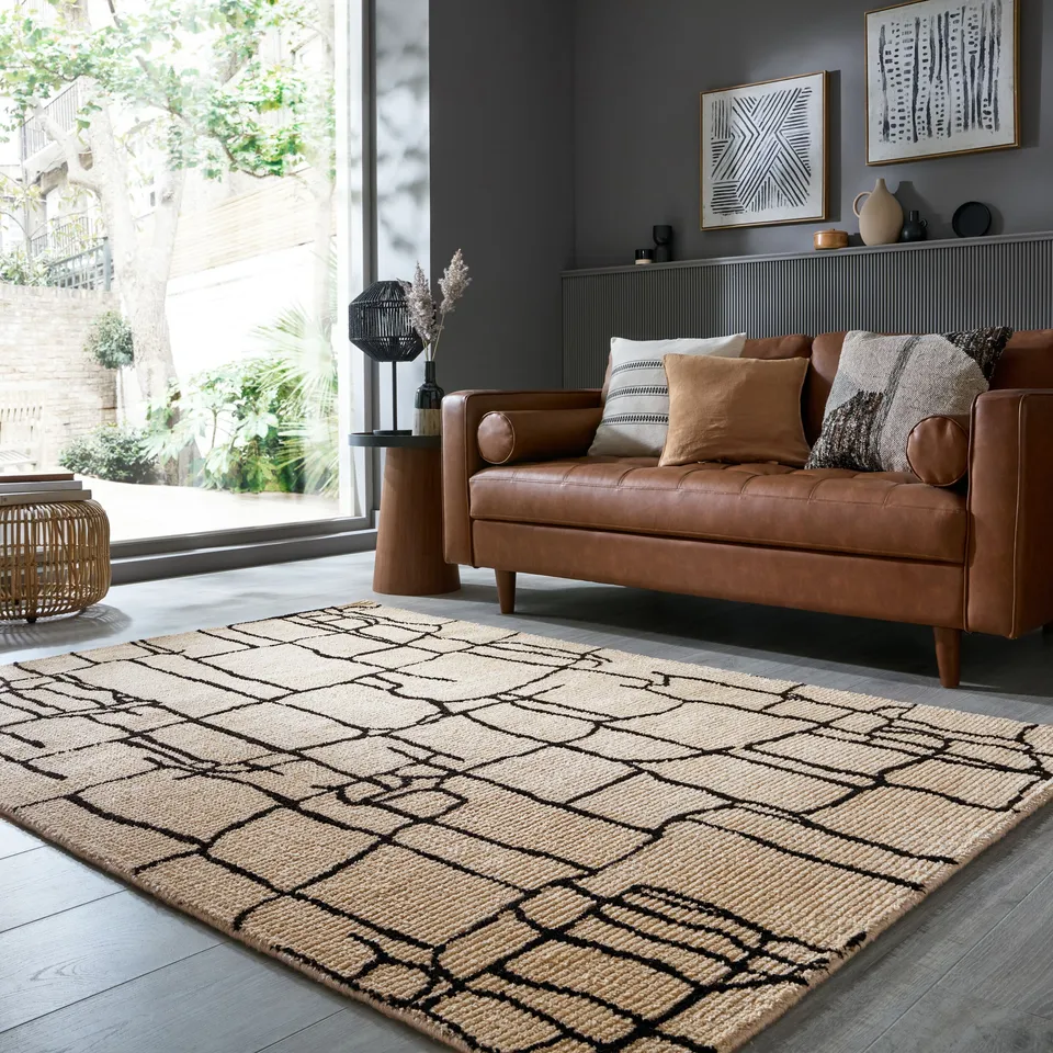 flair-rugs-theo-abstract-teppich-design-teppich image 1