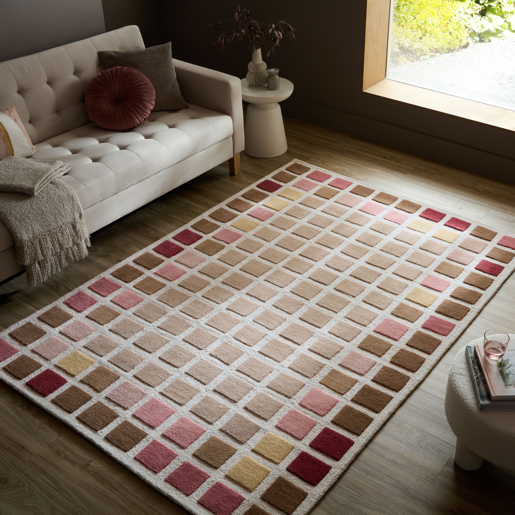 flair-rugs-renga-wollteppich-mit-filzr-cken image 1