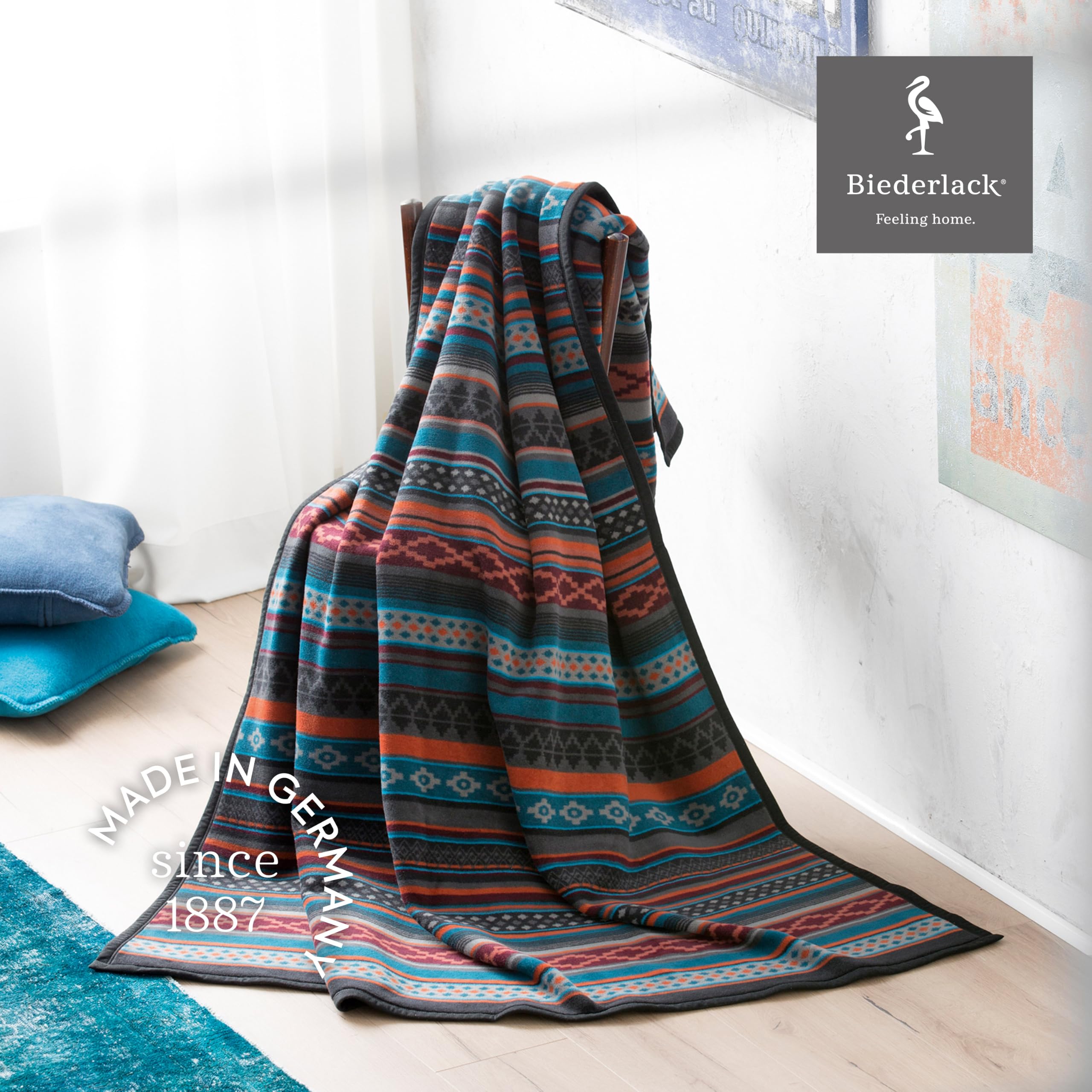 biederlack-kuscheldecke-tribal-mix-150x200-cm image 3