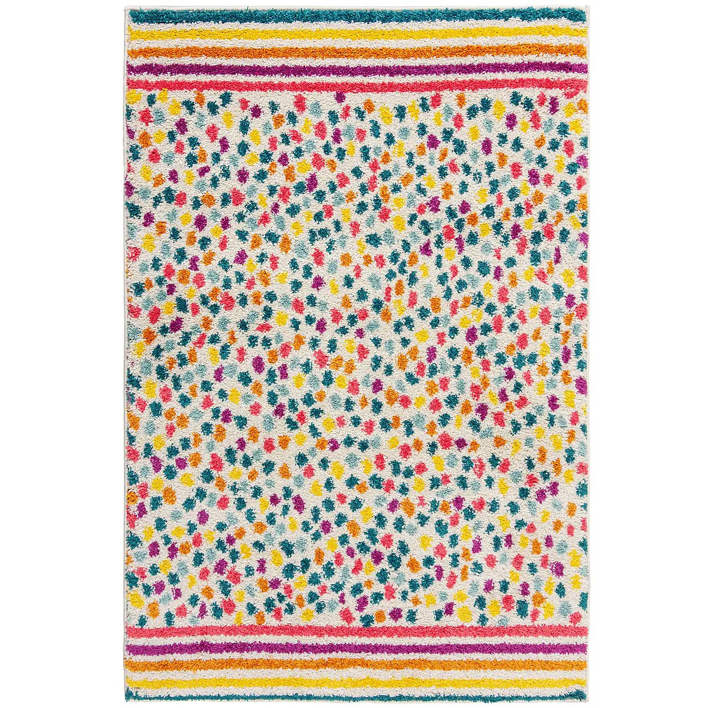 flair-rugs-rainbow-spot-shaggy-kinderteppich-hochflor image 2