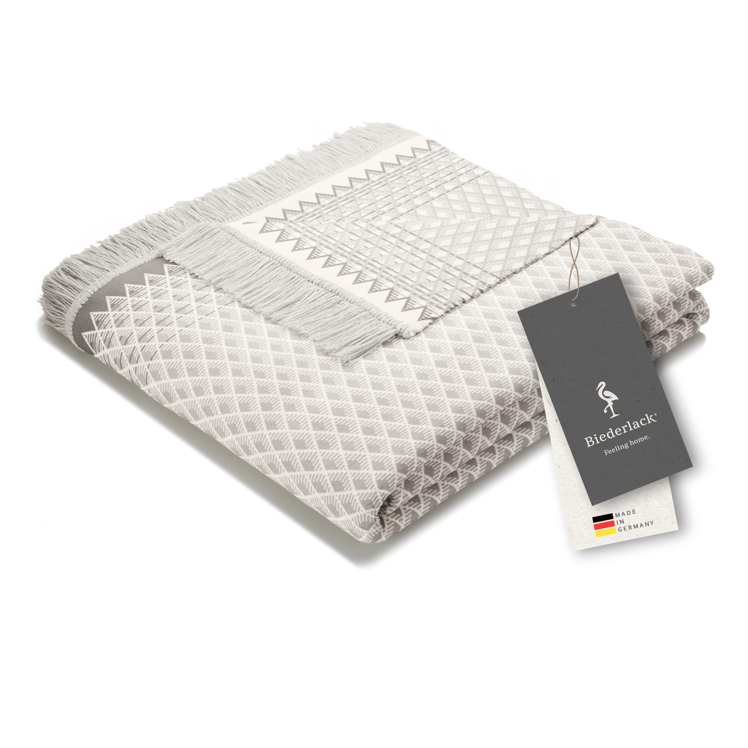 biederlack-kuscheldecke-daylight-hellgrau-150x200-cm image 1