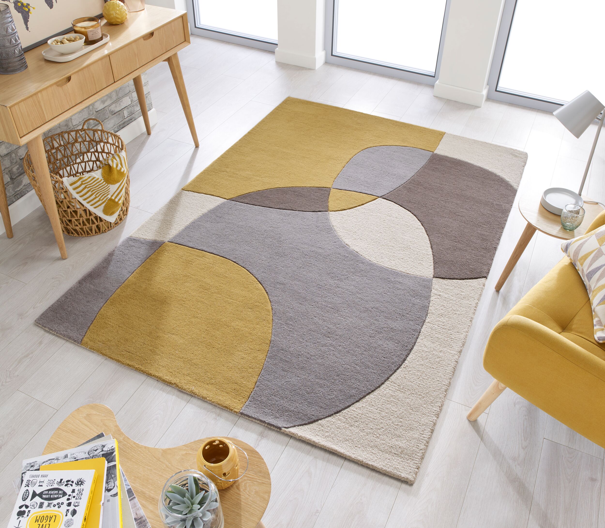 flair-rugs-glow-moderner-wollteppich image 6