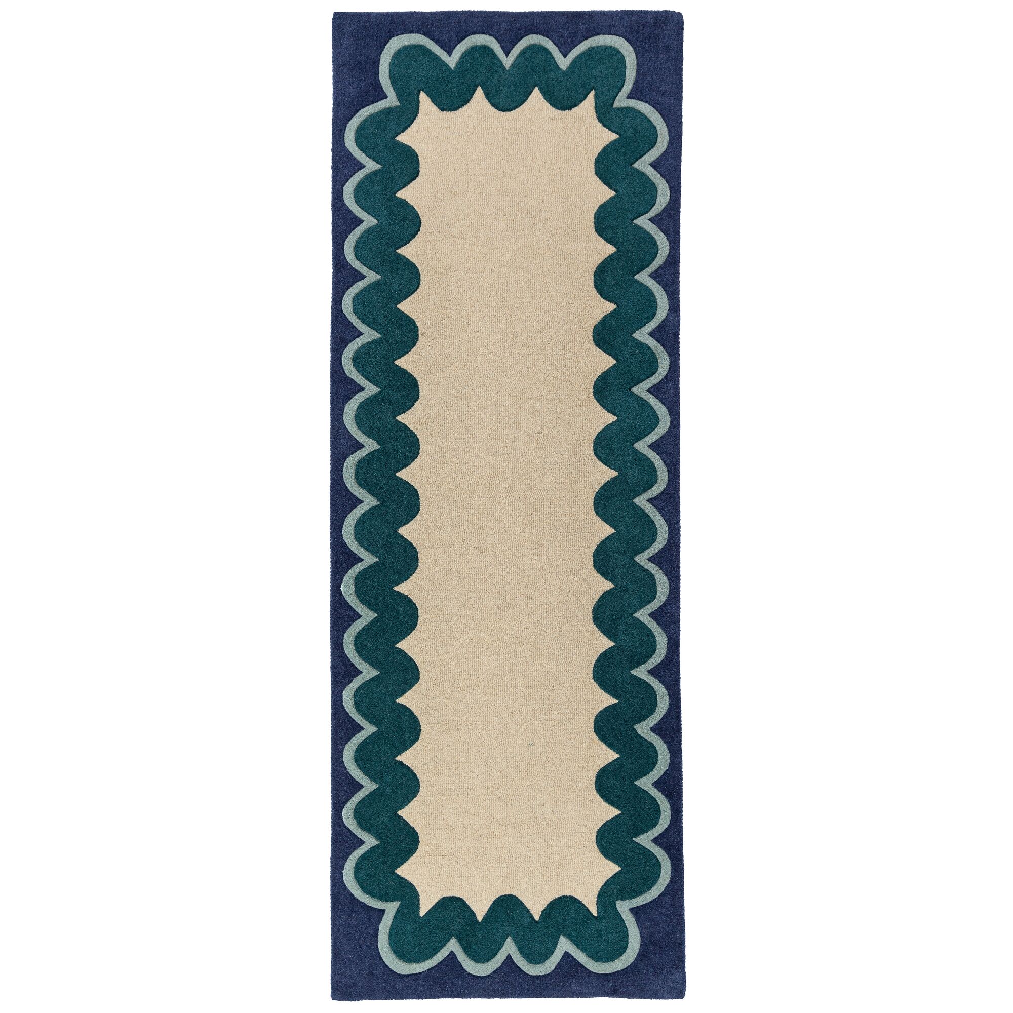 flair-rugs-wiggle-border-woll-l-ufer-teppich image 2