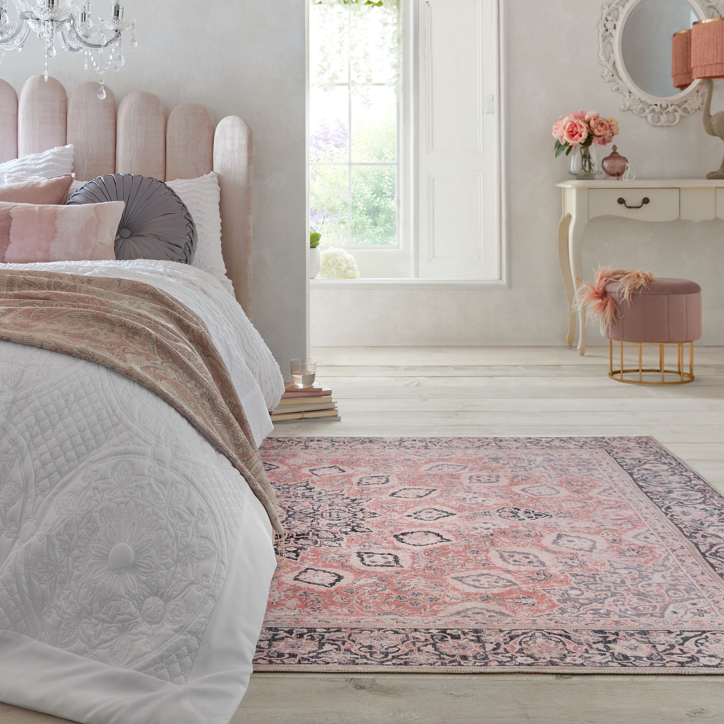 flair-rugs-somerton-washable-vintage-teppich image 1