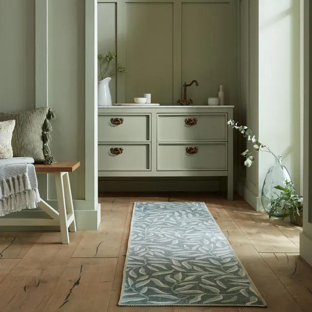 flair-rugs-wallace-leaves-waschbarer-l-ufer-teppich image 1