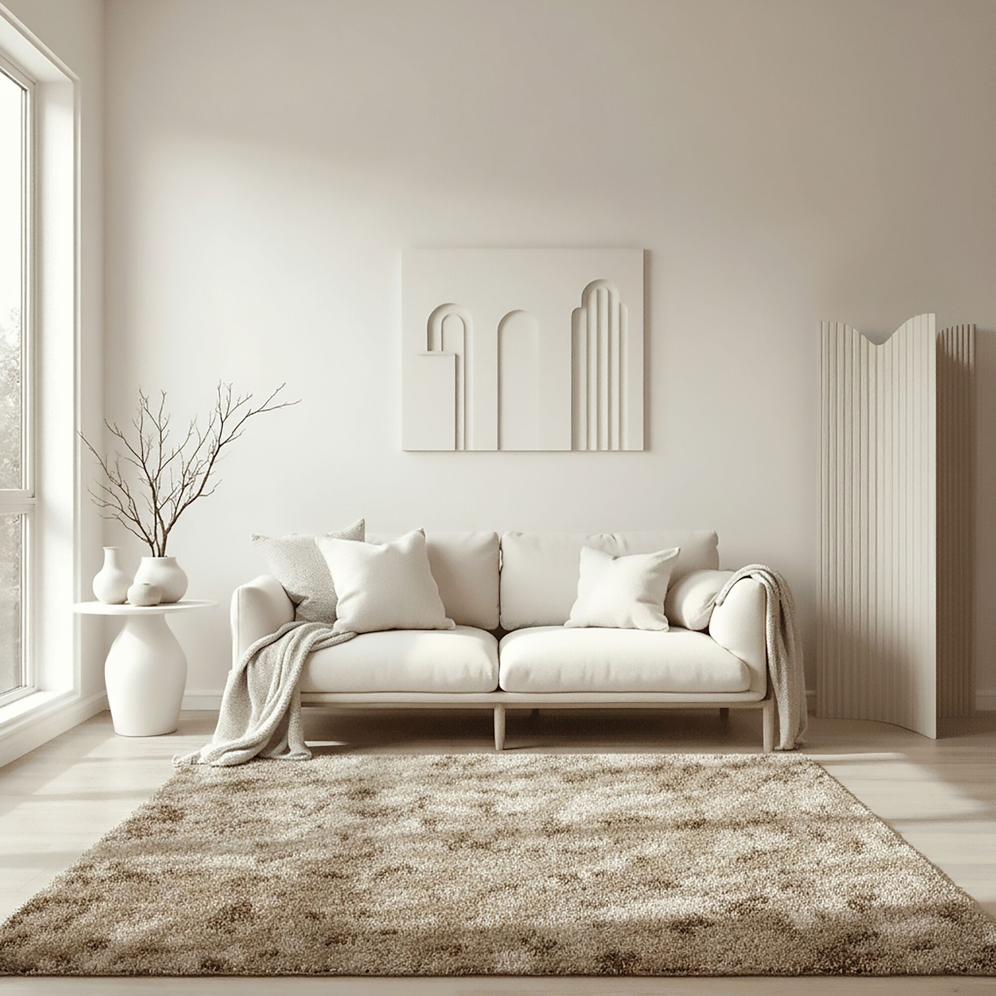 flair-rugs-leopard-abstract-shaggy-teppich-design image 1