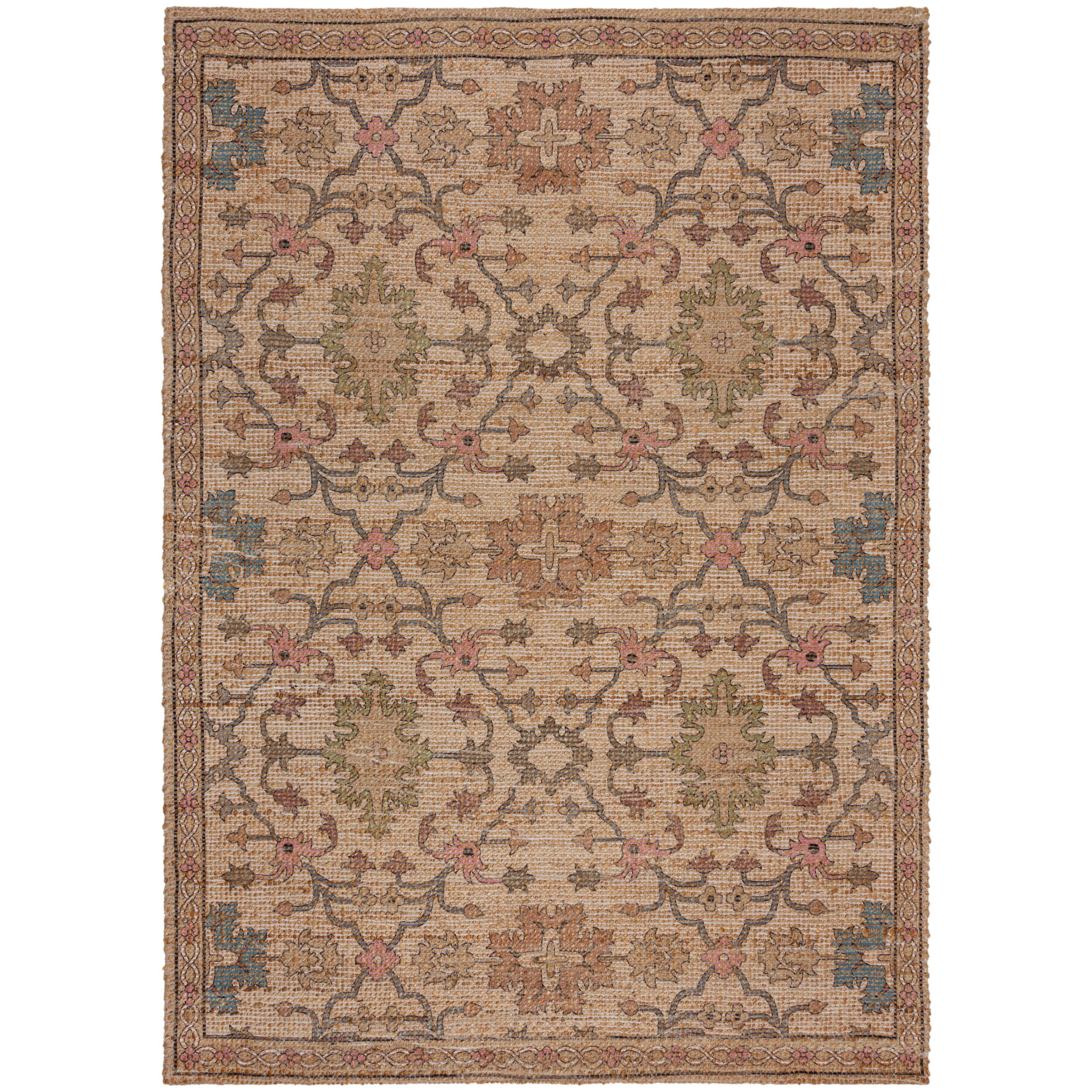 flair-rugs-celine-juteteppich-bedruckter-global-teppich-aus-jute image 2
