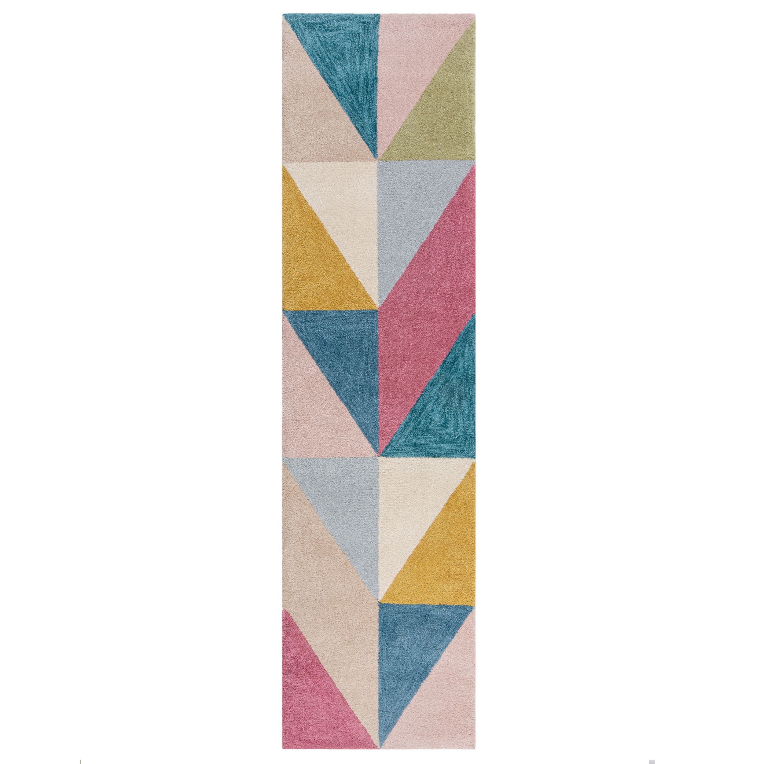 flair-rugs-metro-colourful-geometric-runner-bunter-l-ufer-geometrisch image 2