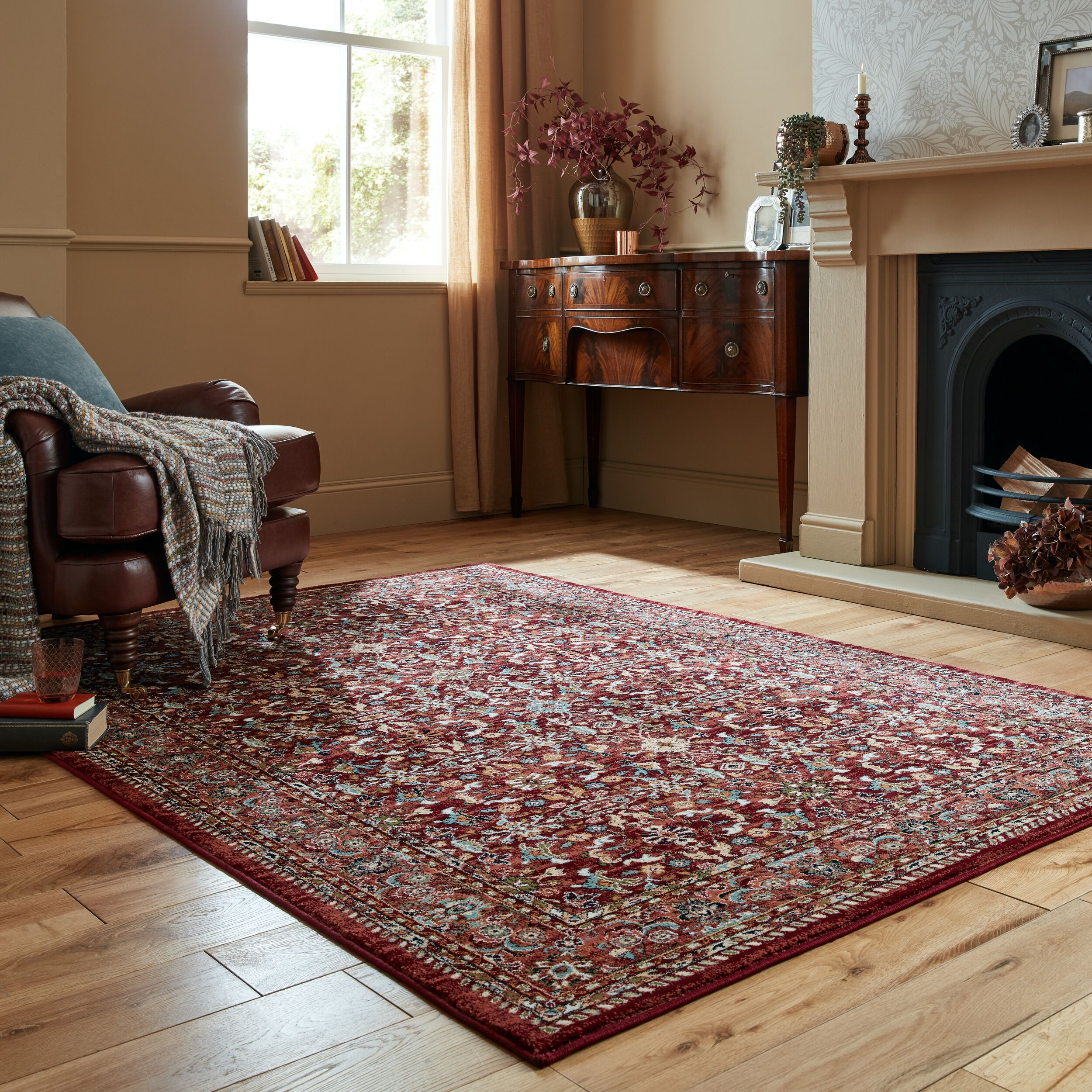 flair-rugs-sandford-vintage-muster-teppich image 3