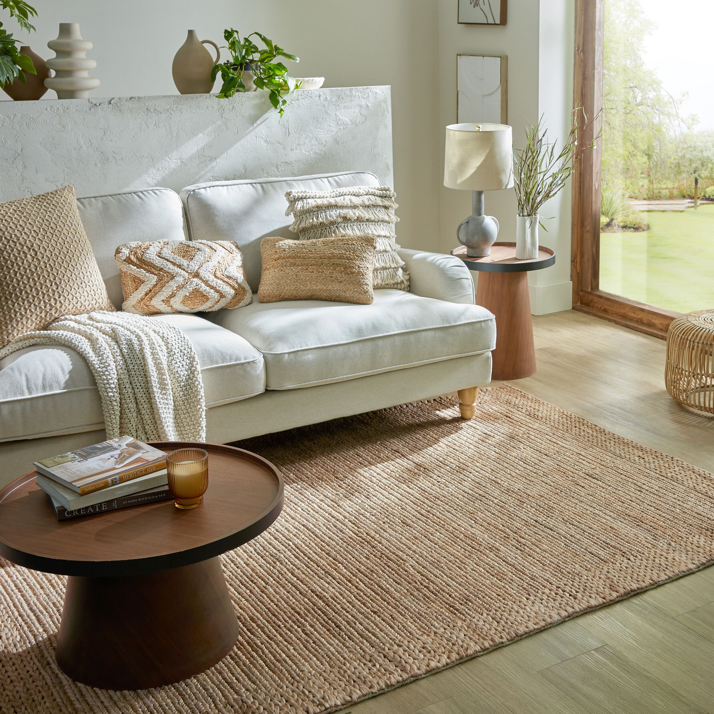 flair-rugs-drew-jute-teppich-mit-flechtbord-re image 1