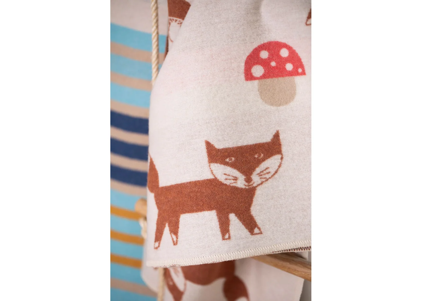 david-fussenegger-juwel-babydecke-fuchs-und-pilz image 4