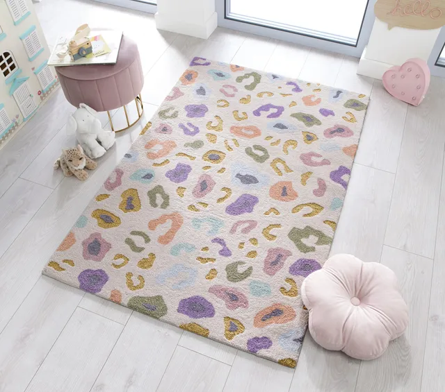 flair-rugs-leopard-brights-kids-teppich image 1